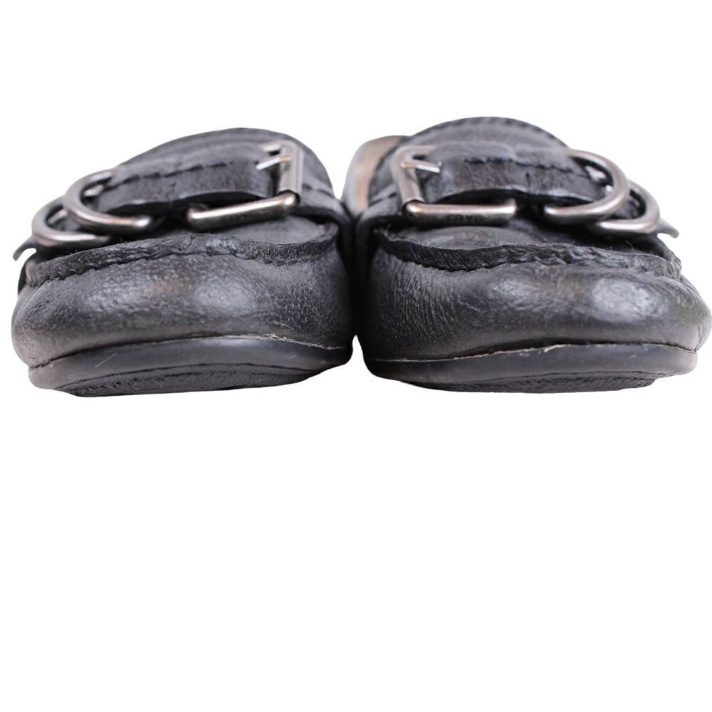 FRYE JANET D RING Leather Loafers in Black Women's Size 6.5M - Picture 10 of 14